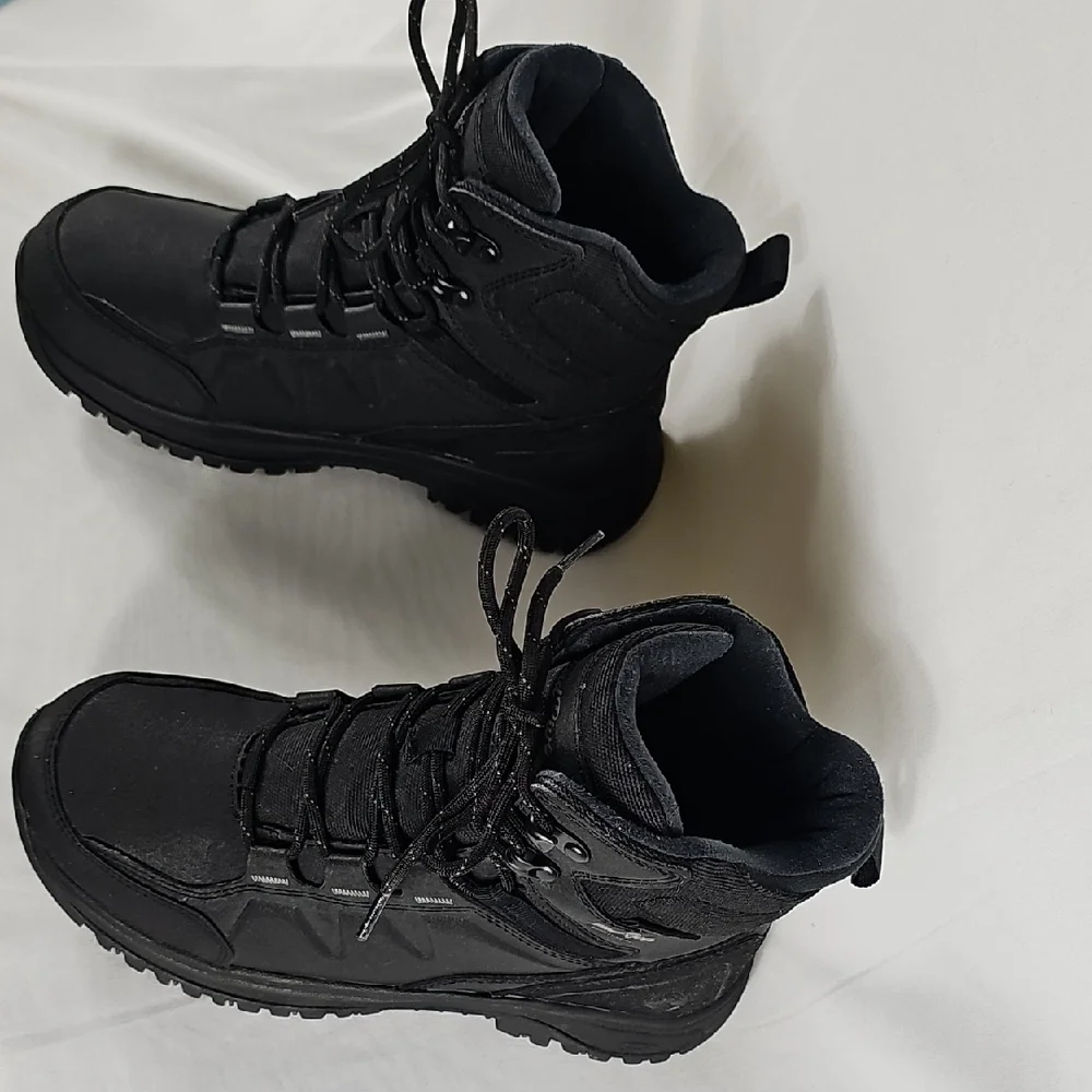 Men's Black Tactical Boots - Picture 2 of 12
